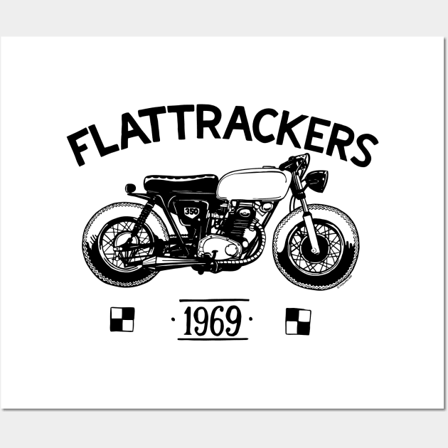 Flat Trackers Wall Art by Siegeworks